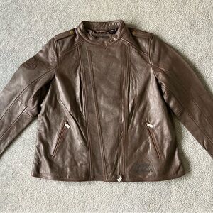 NWT Size 2XL Harley Davidson Goat Leather Jacket
